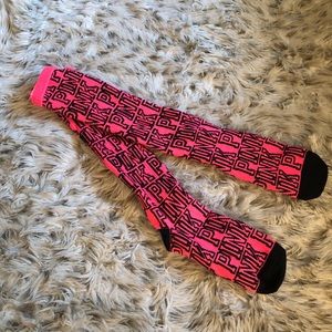 Victoria’s Secret PINK LOGO socks